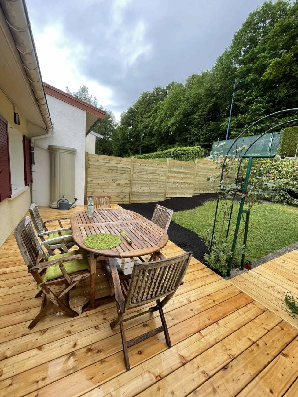 TERRASSE ET PALISSADE BOIS | Objectifs Paysage Terrasses Ludres 7